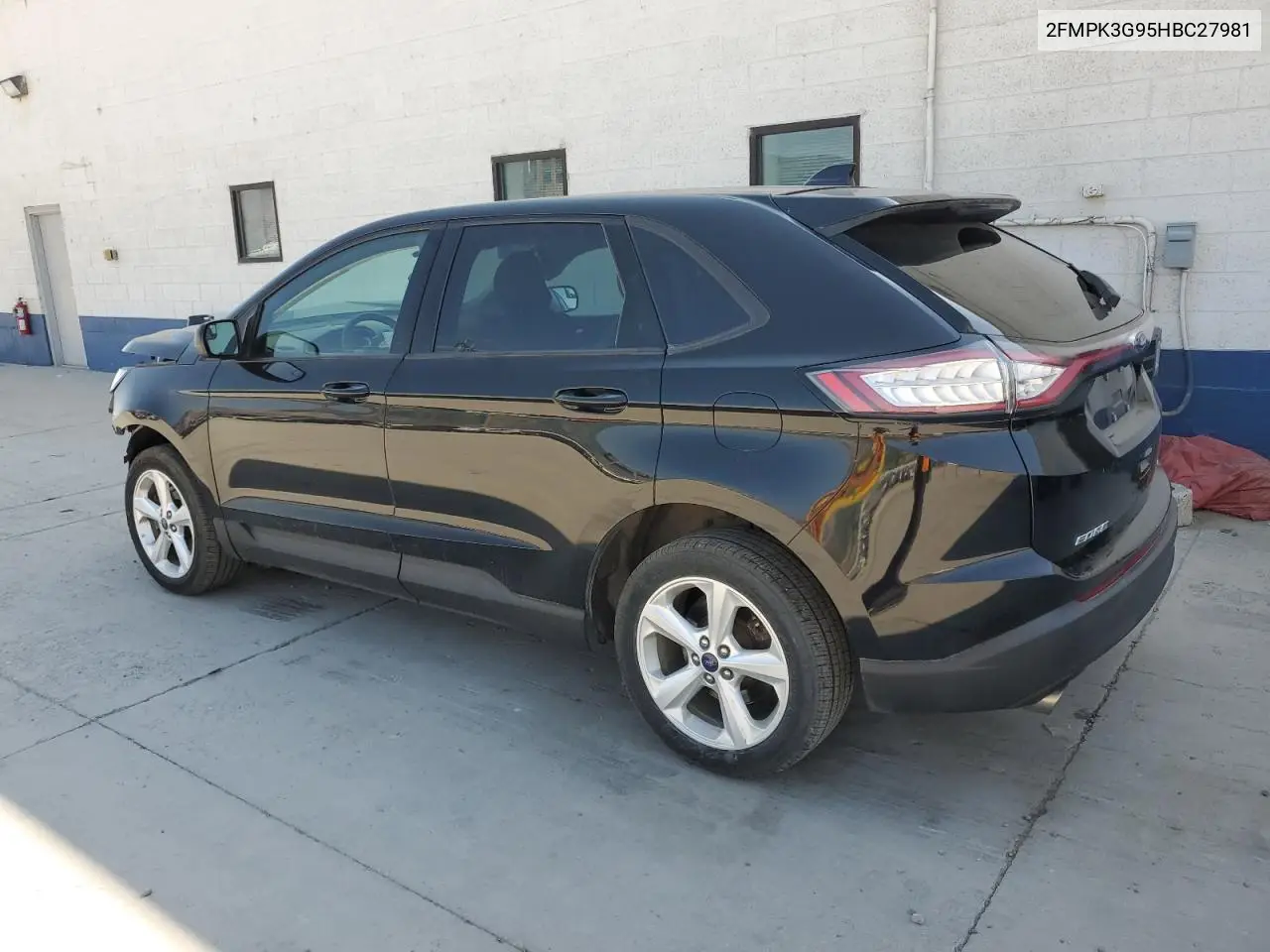 2017 Ford Edge Se VIN: 2FMPK3G95HBC27981 Lot: 61074595
