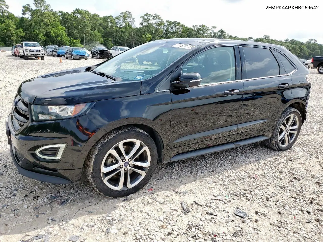 2017 Ford Edge Sport VIN: 2FMPK4APXHBC69642 Lot: 61672115