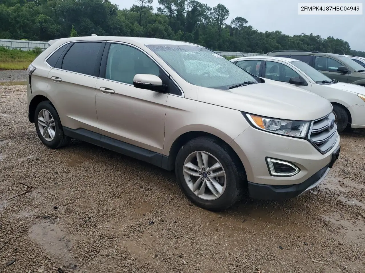 2017 Ford Edge Sel VIN: 2FMPK4J87HBC04949 Lot: 62100885
