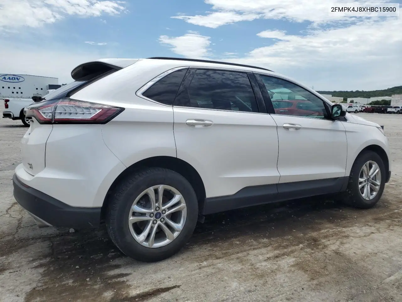 2017 Ford Edge Sel VIN: 2FMPK4J8XHBC15900 Lot: 62317695