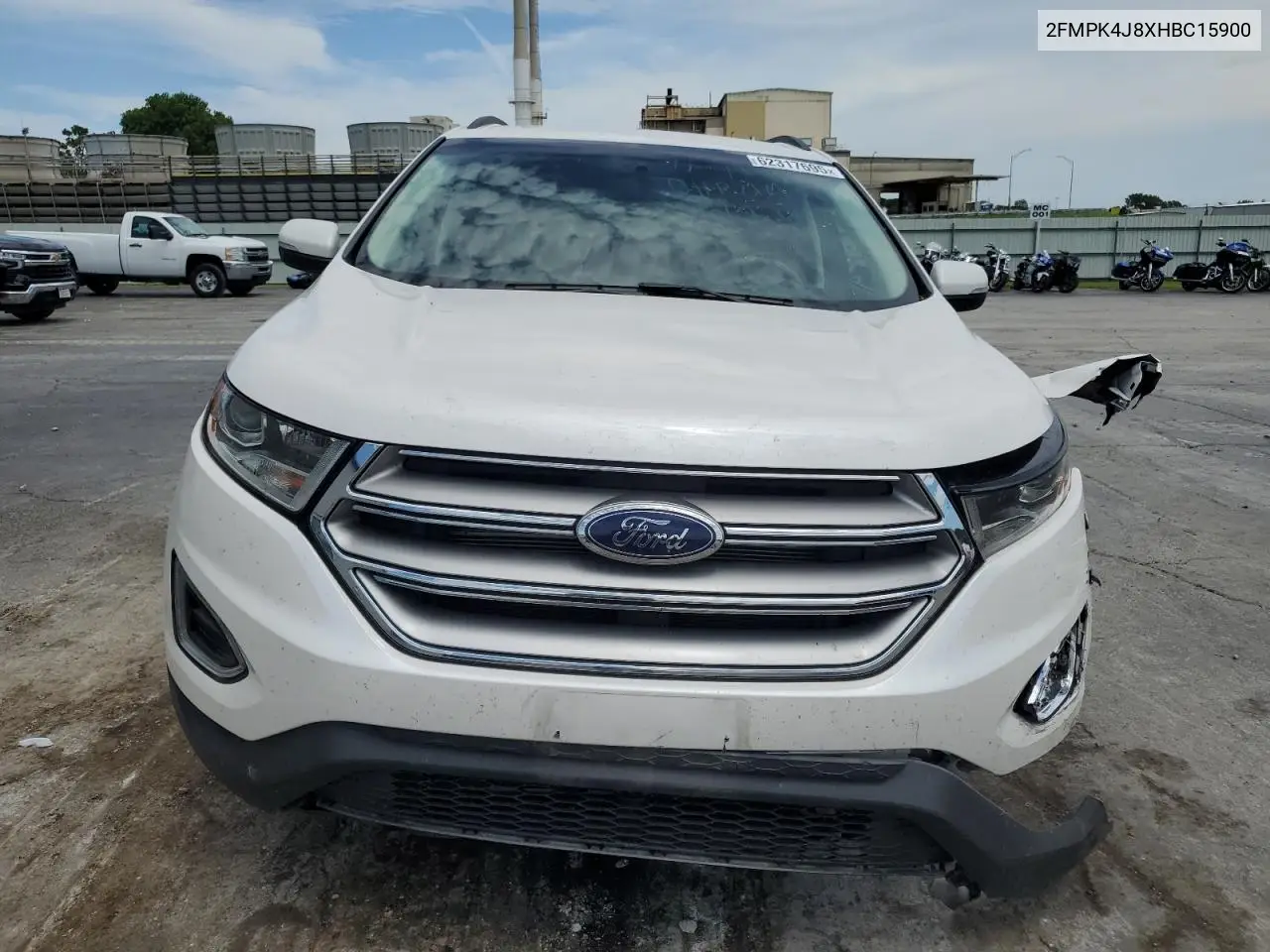 2017 Ford Edge Sel VIN: 2FMPK4J8XHBC15900 Lot: 62317695