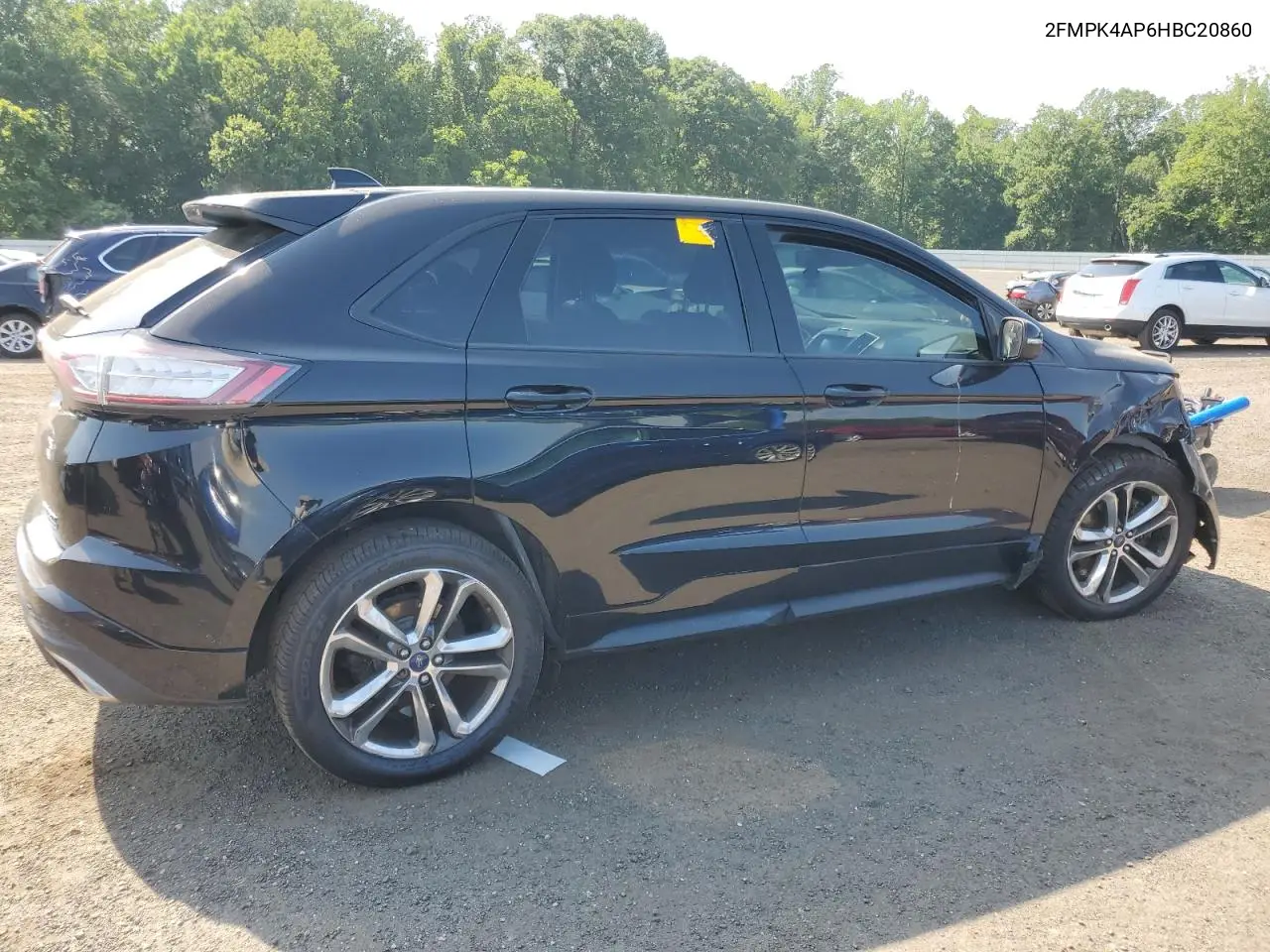 2017 Ford Edge Sport VIN: 2FMPK4AP6HBC20860 Lot: 62381705