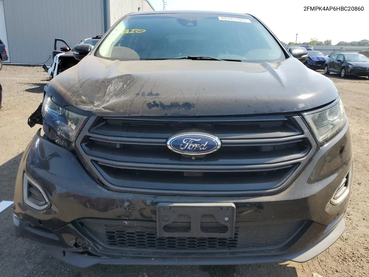 2017 Ford Edge Sport VIN: 2FMPK4AP6HBC20860 Lot: 62381705