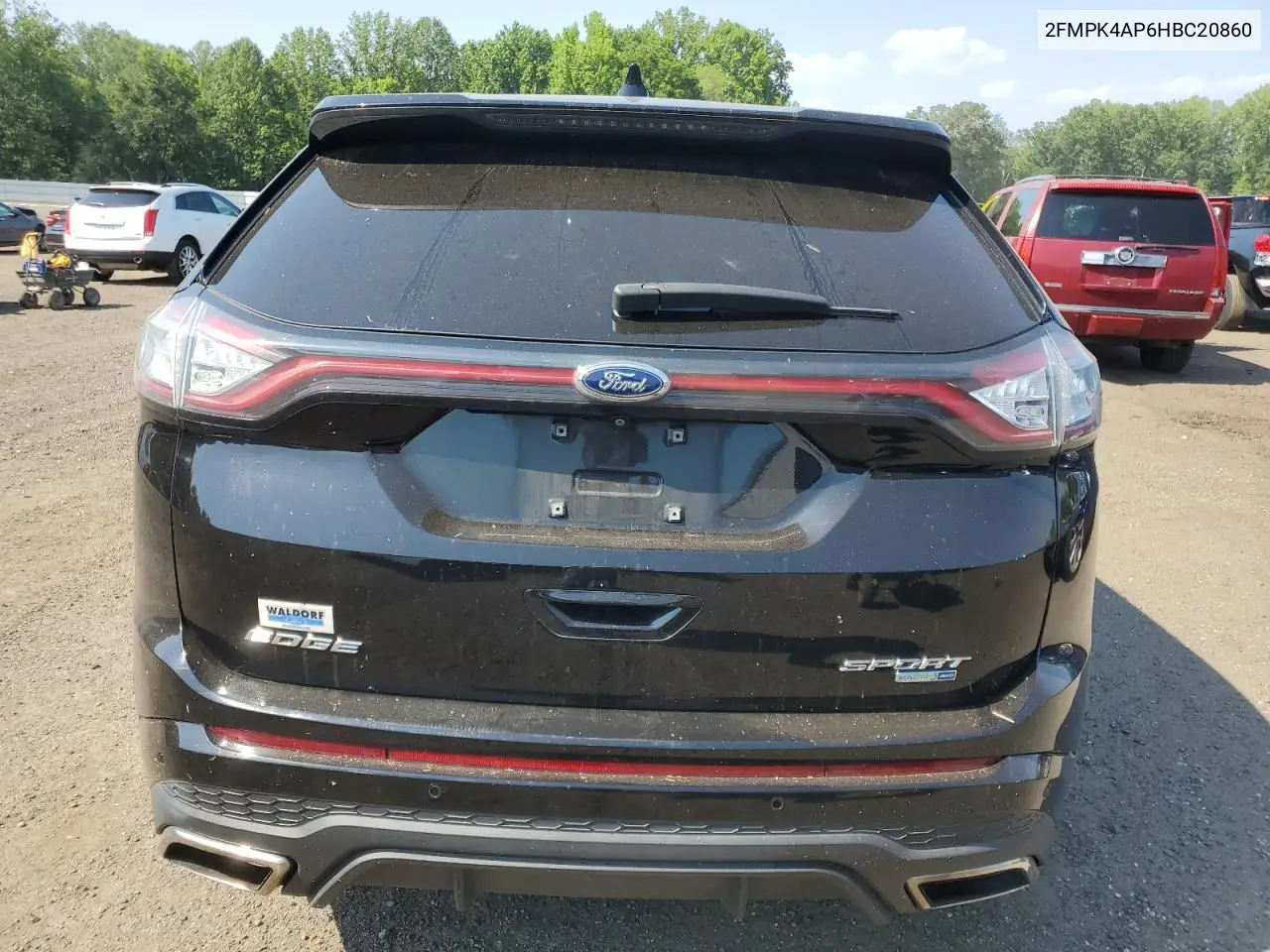 2017 Ford Edge Sport VIN: 2FMPK4AP6HBC20860 Lot: 62381705