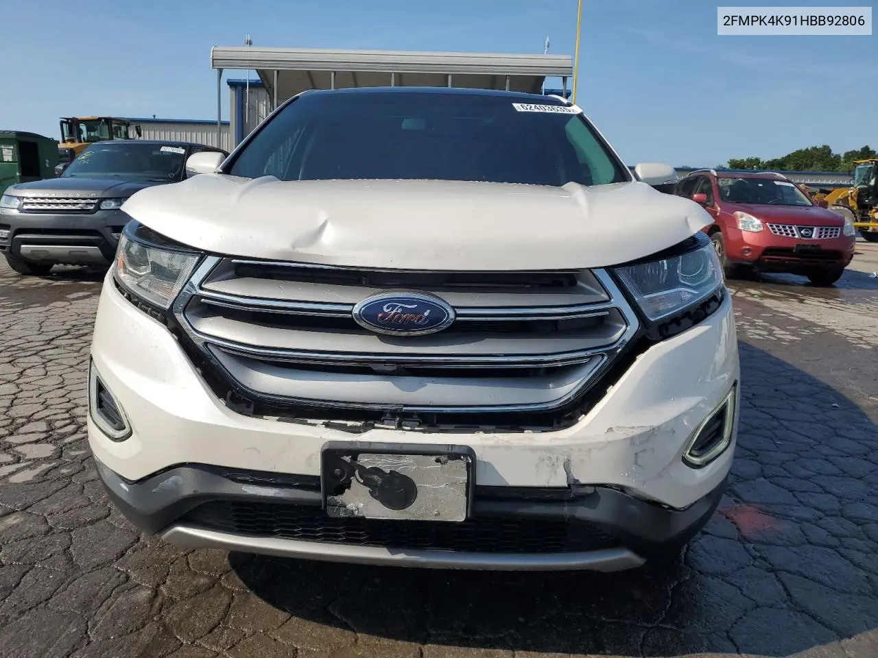 2017 Ford Edge Titanium VIN: 2FMPK4K91HBB92806 Lot: 62403635