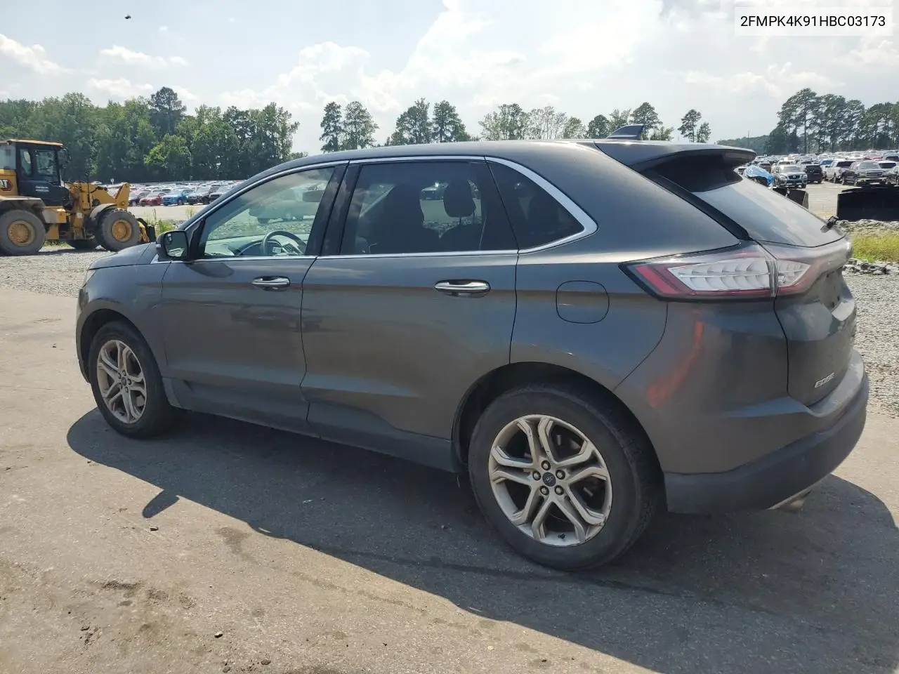 2017 Ford Edge Titanium VIN: 2FMPK4K91HBC03173 Lot: 62754225