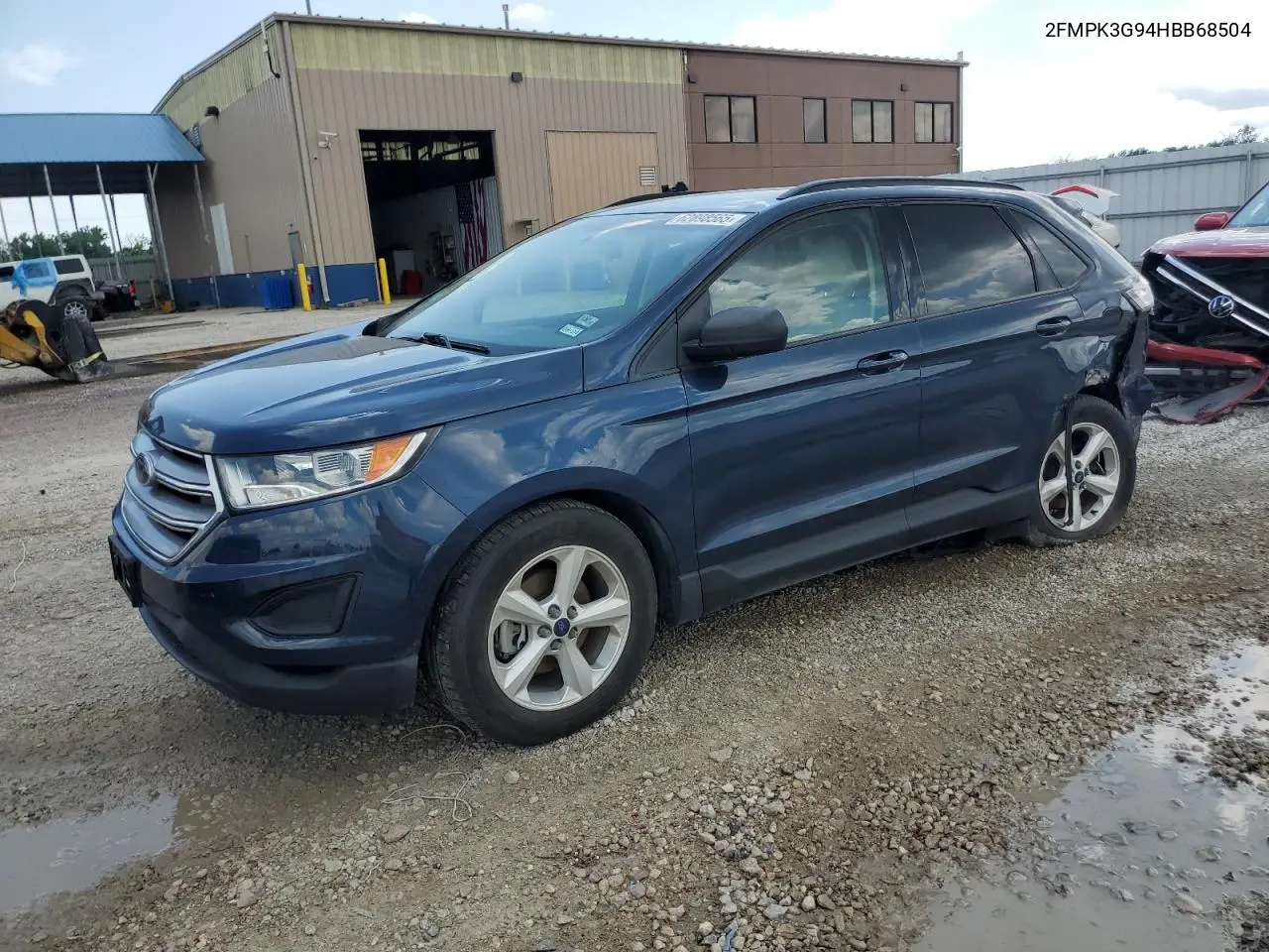 2017 Ford Edge Se VIN: 2FMPK3G94HBB68504 Lot: 62898565