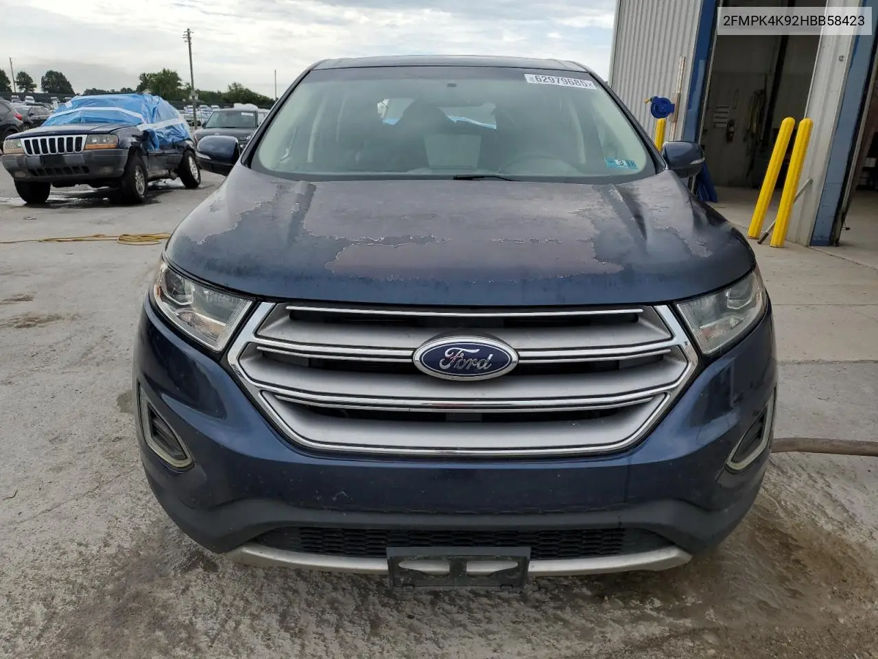 2017 Ford Edge Titanium VIN: 2FMPK4K92HBB58423 Lot: 62979685