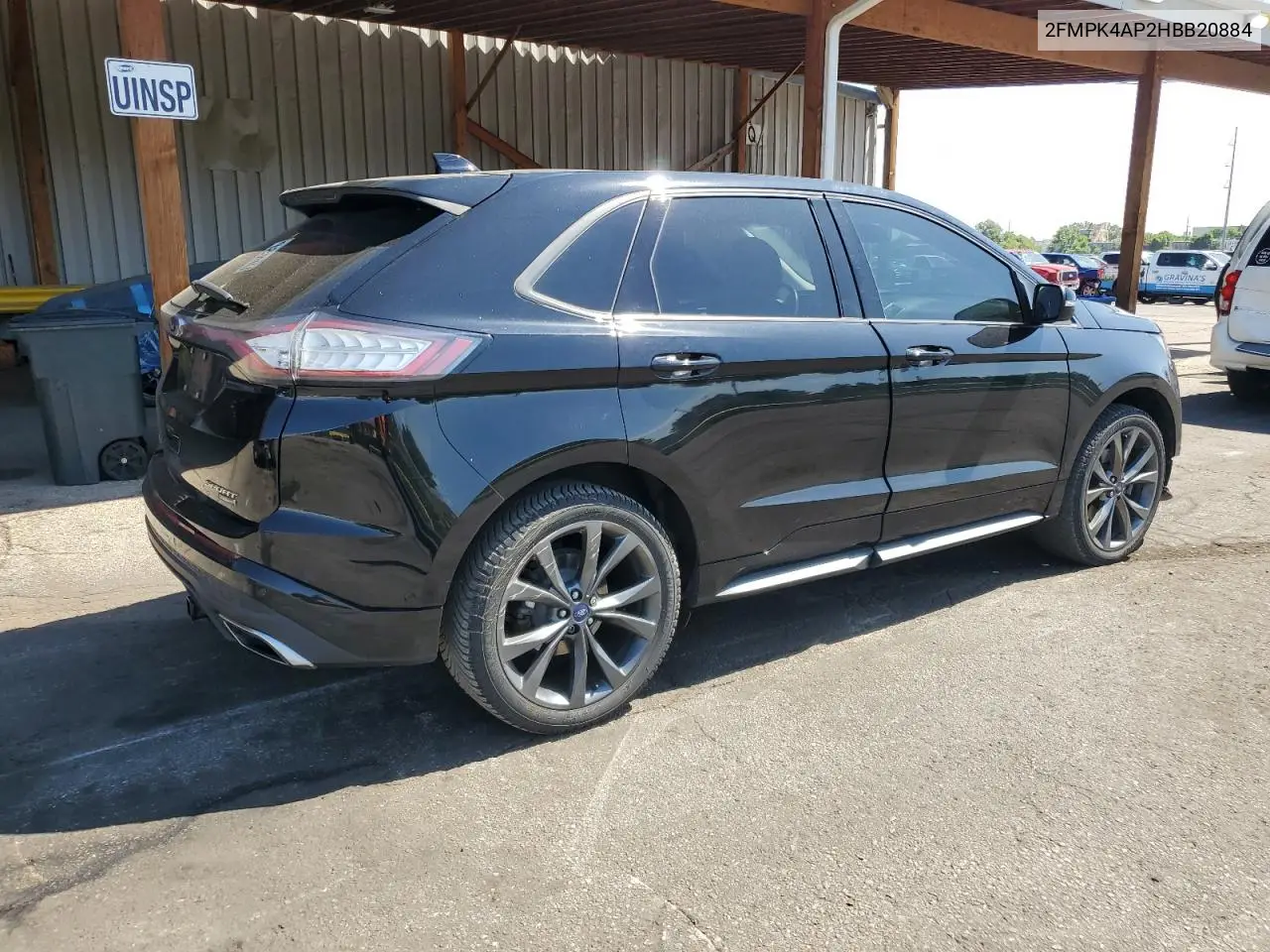 2017 Ford Edge Sport VIN: 2FMPK4AP2HBB20884 Lot: 63332895