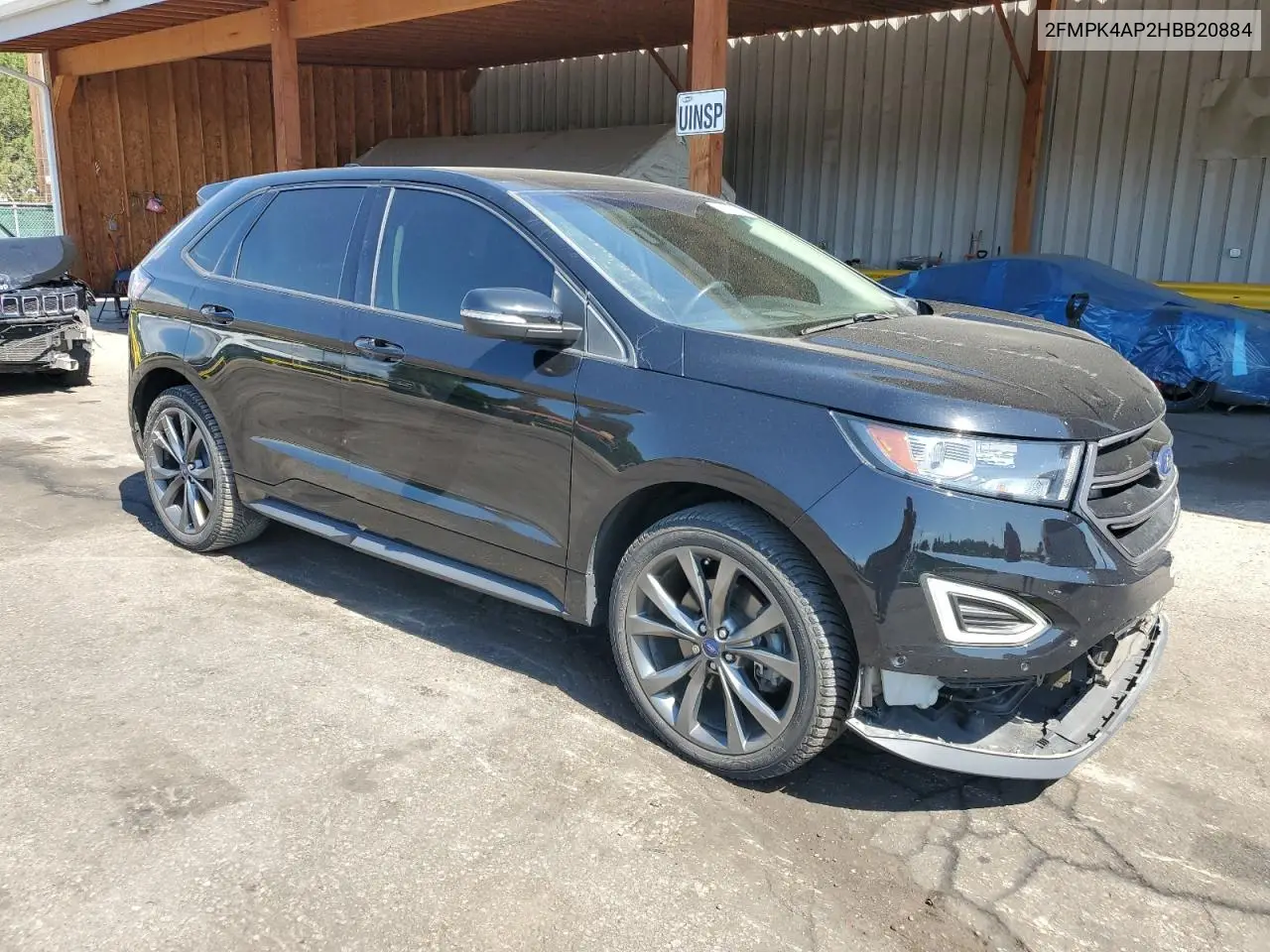 2017 Ford Edge Sport VIN: 2FMPK4AP2HBB20884 Lot: 63332895