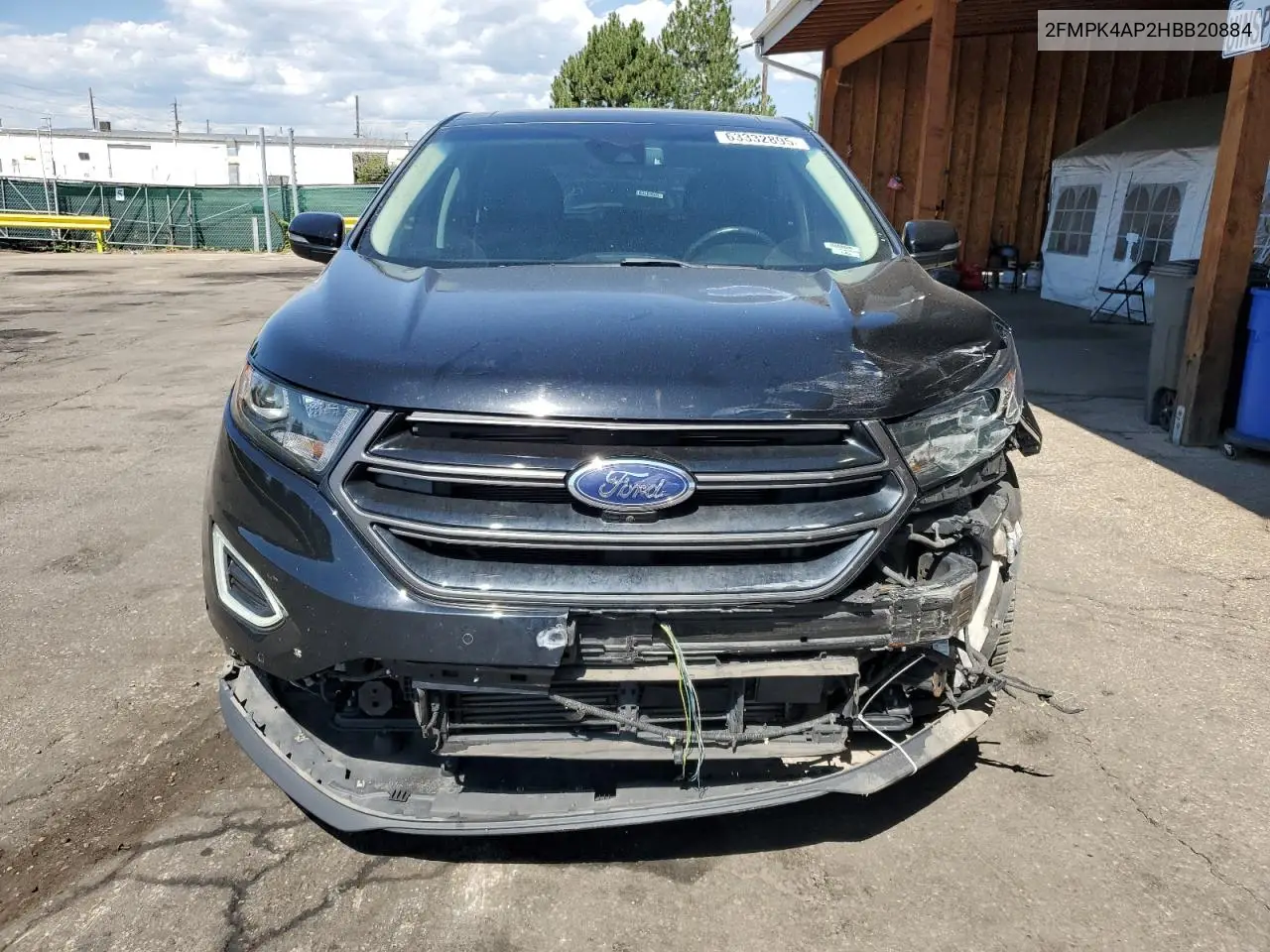2017 Ford Edge Sport VIN: 2FMPK4AP2HBB20884 Lot: 63332895