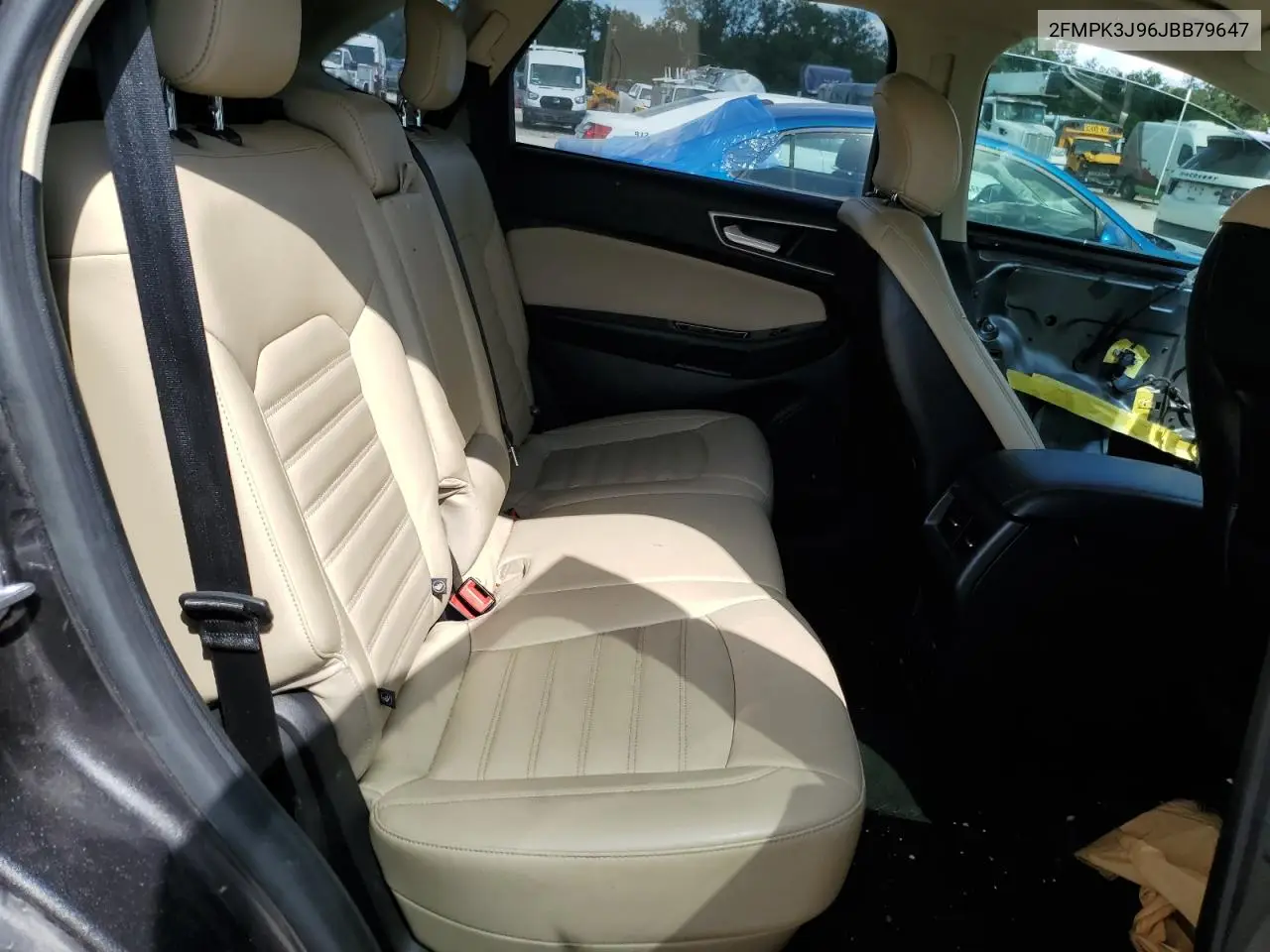 2018 Ford Edge Sel VIN: 2FMPK3J96JBB79647 Lot: 56567355