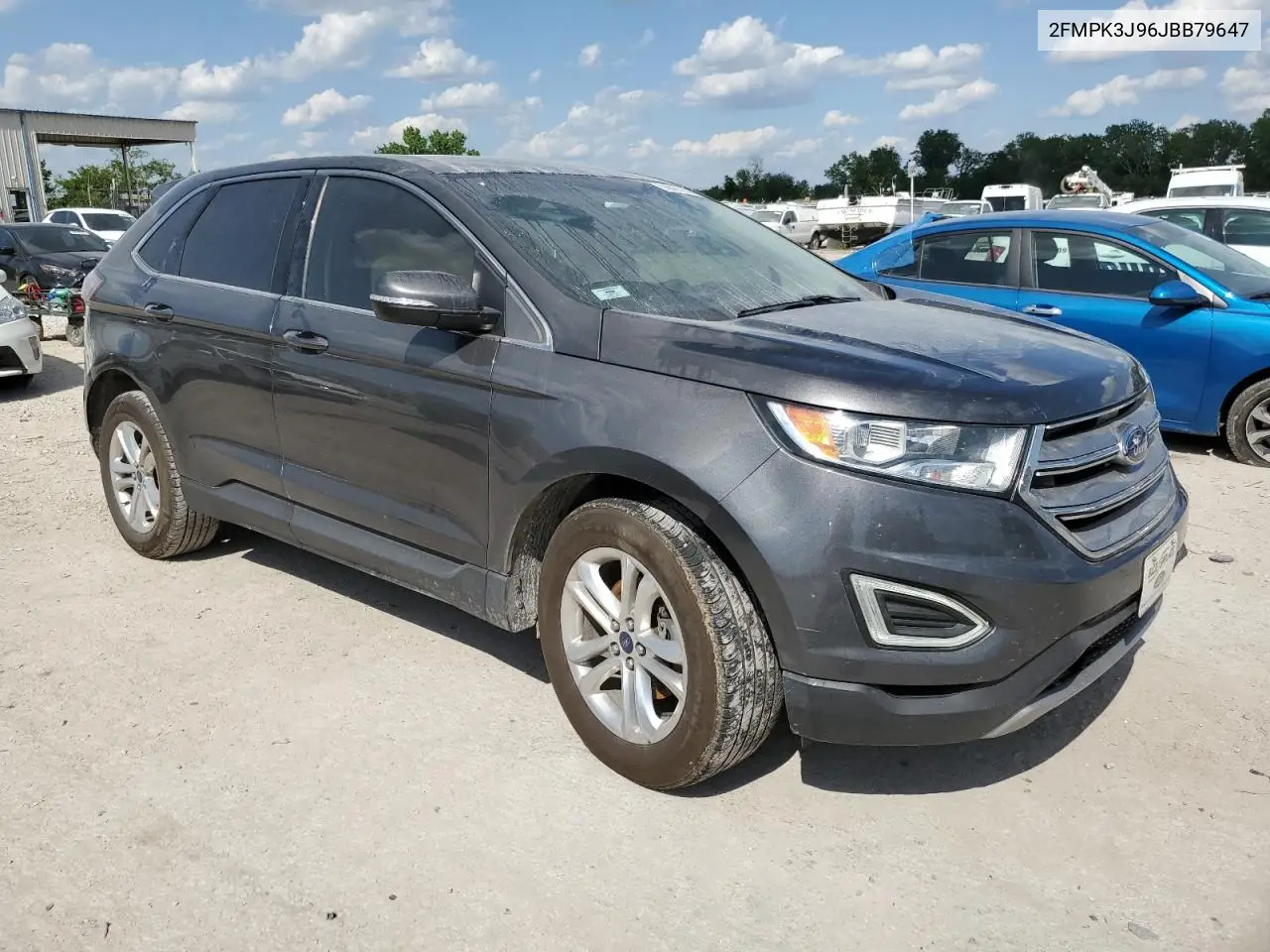 2018 Ford Edge Sel VIN: 2FMPK3J96JBB79647 Lot: 56567355