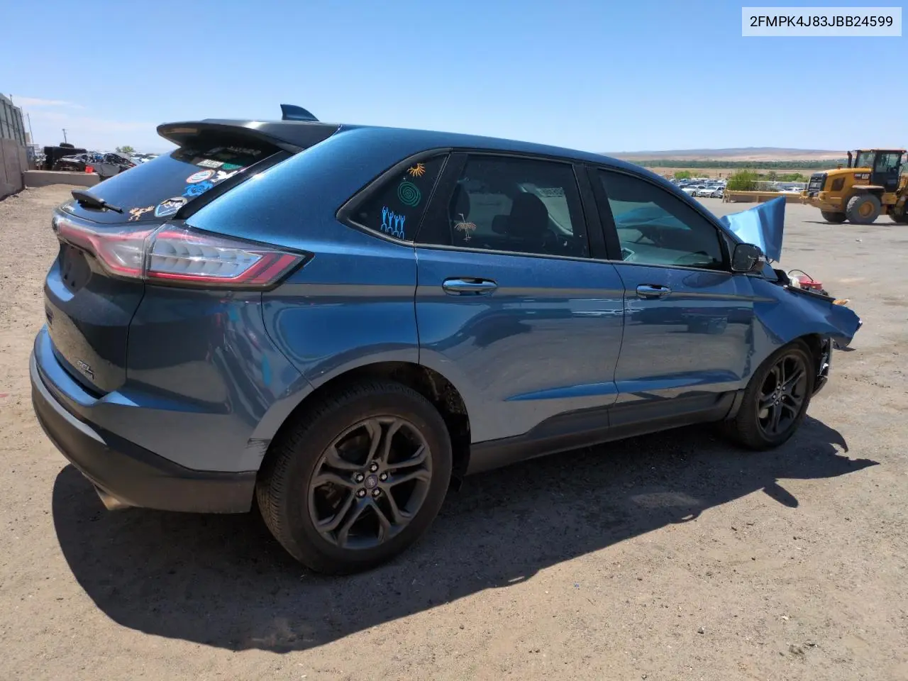 2018 Ford Edge Sel VIN: 2FMPK4J83JBB24599 Lot: 56626105