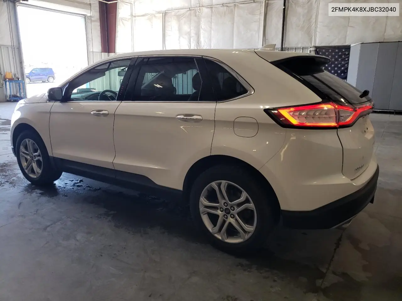 2018 Ford Edge Titanium VIN: 2FMPK4K8XJBC32040 Lot: 56739985