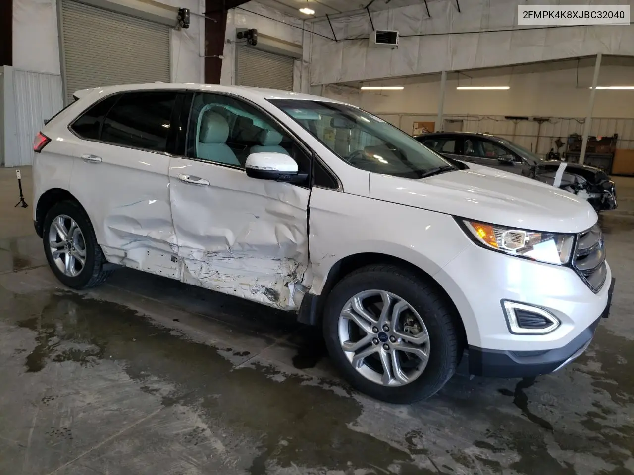 2018 Ford Edge Titanium VIN: 2FMPK4K8XJBC32040 Lot: 56739985
