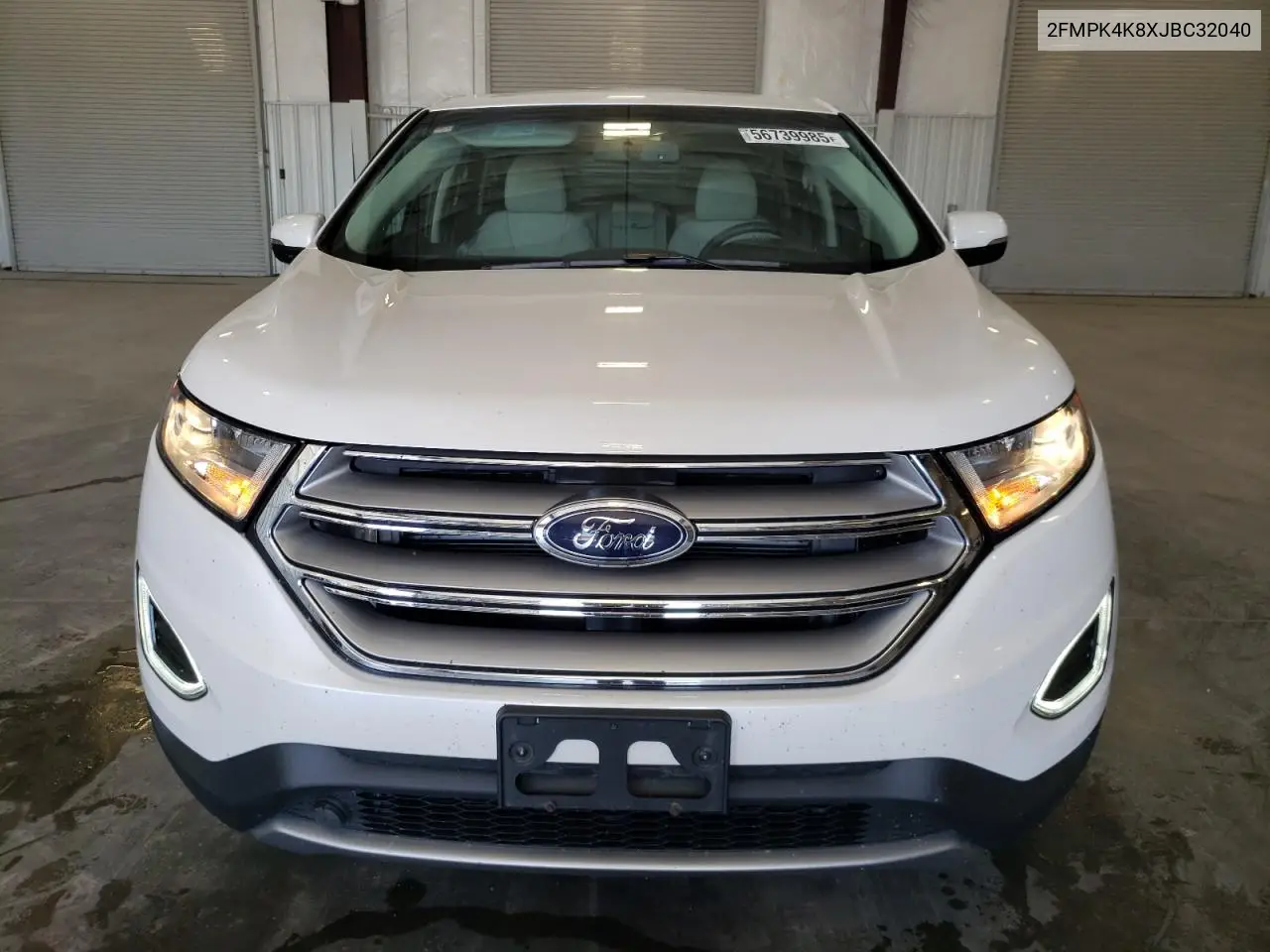 2018 Ford Edge Titanium VIN: 2FMPK4K8XJBC32040 Lot: 56739985