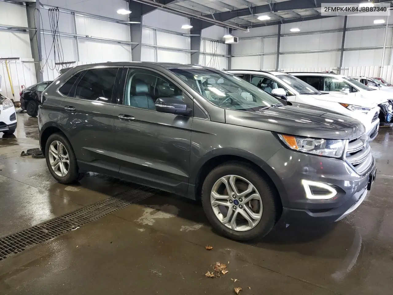 2018 Ford Edge Titanium VIN: 2FMPK4K84JBB87340 Lot: 62578525