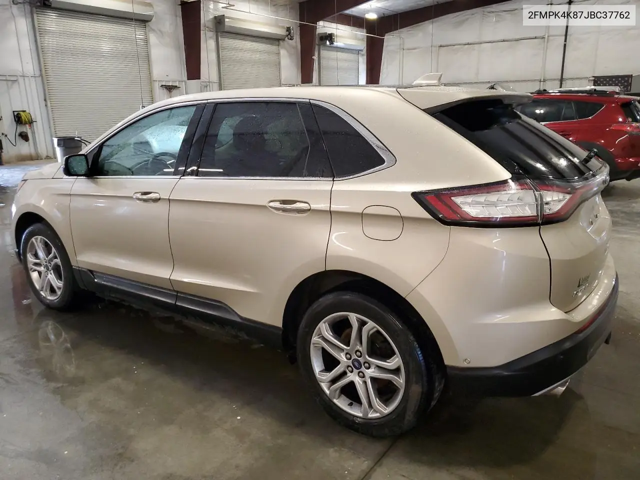 2018 Ford Edge Titanium VIN: 2FMPK4K87JBC37762 Lot: 62921075