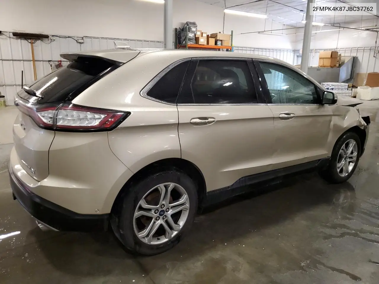 2018 Ford Edge Titanium VIN: 2FMPK4K87JBC37762 Lot: 62921075