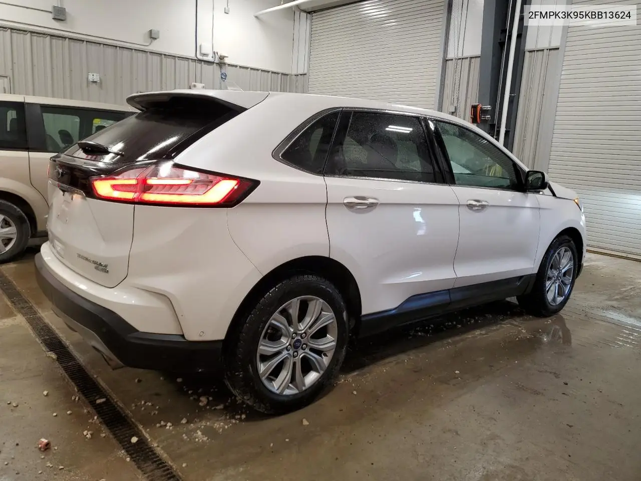 2019 Ford Edge Titanium VIN: 2FMPK3K95KBB13624 Lot: 56024575