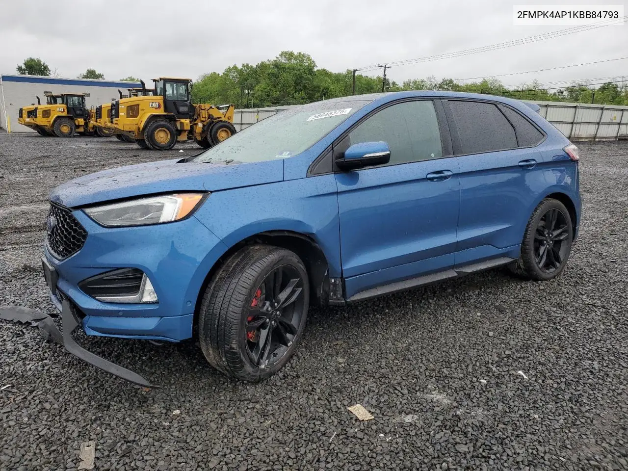 2019 Ford Edge St VIN: 2FMPK4AP1KBB84793 Lot: 56048375