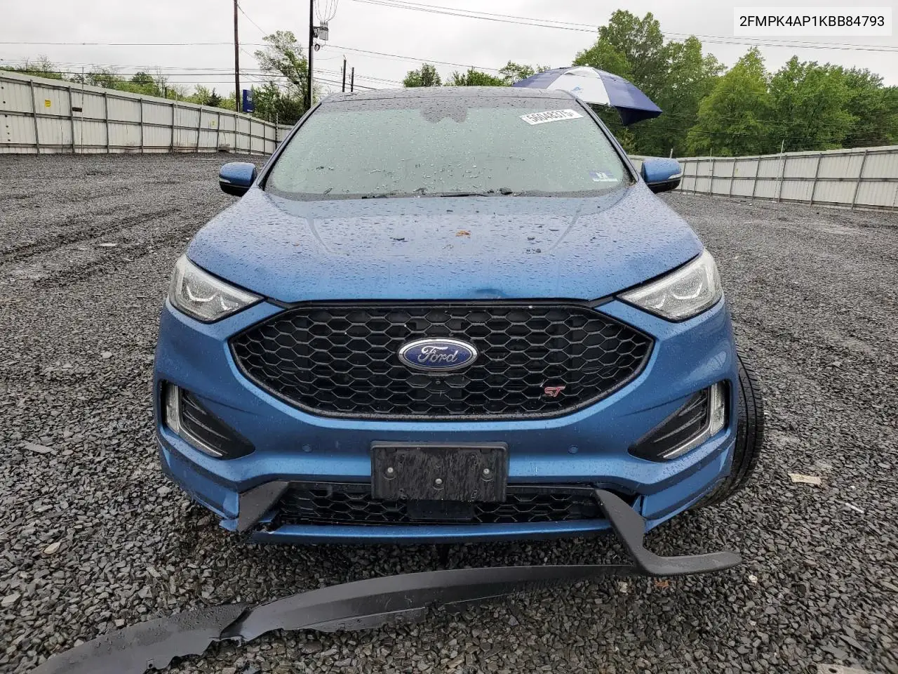 2019 Ford Edge St VIN: 2FMPK4AP1KBB84793 Lot: 56048375
