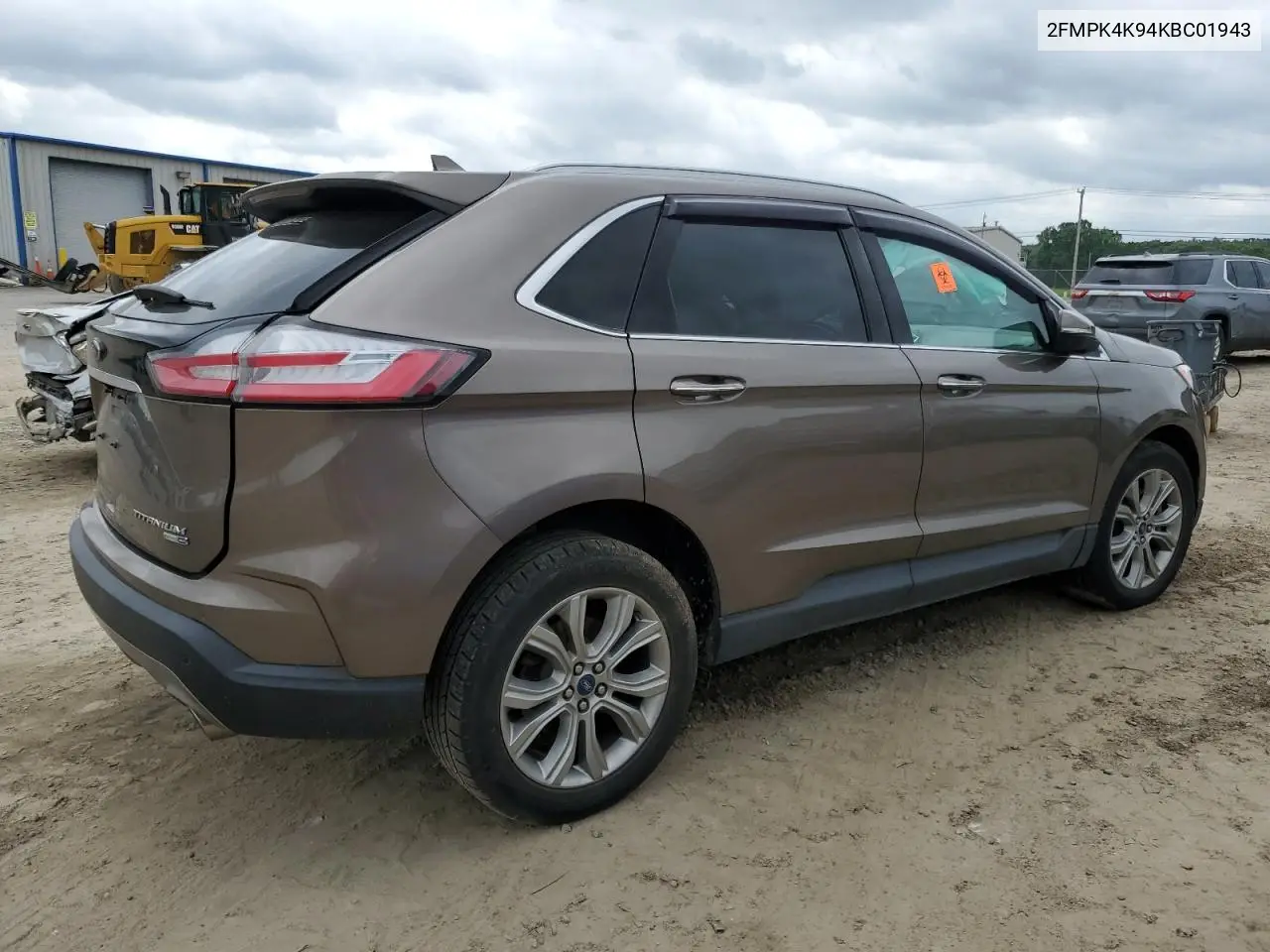 2019 Ford Edge Titanium VIN: 2FMPK4K94KBC01943 Lot: 56916455