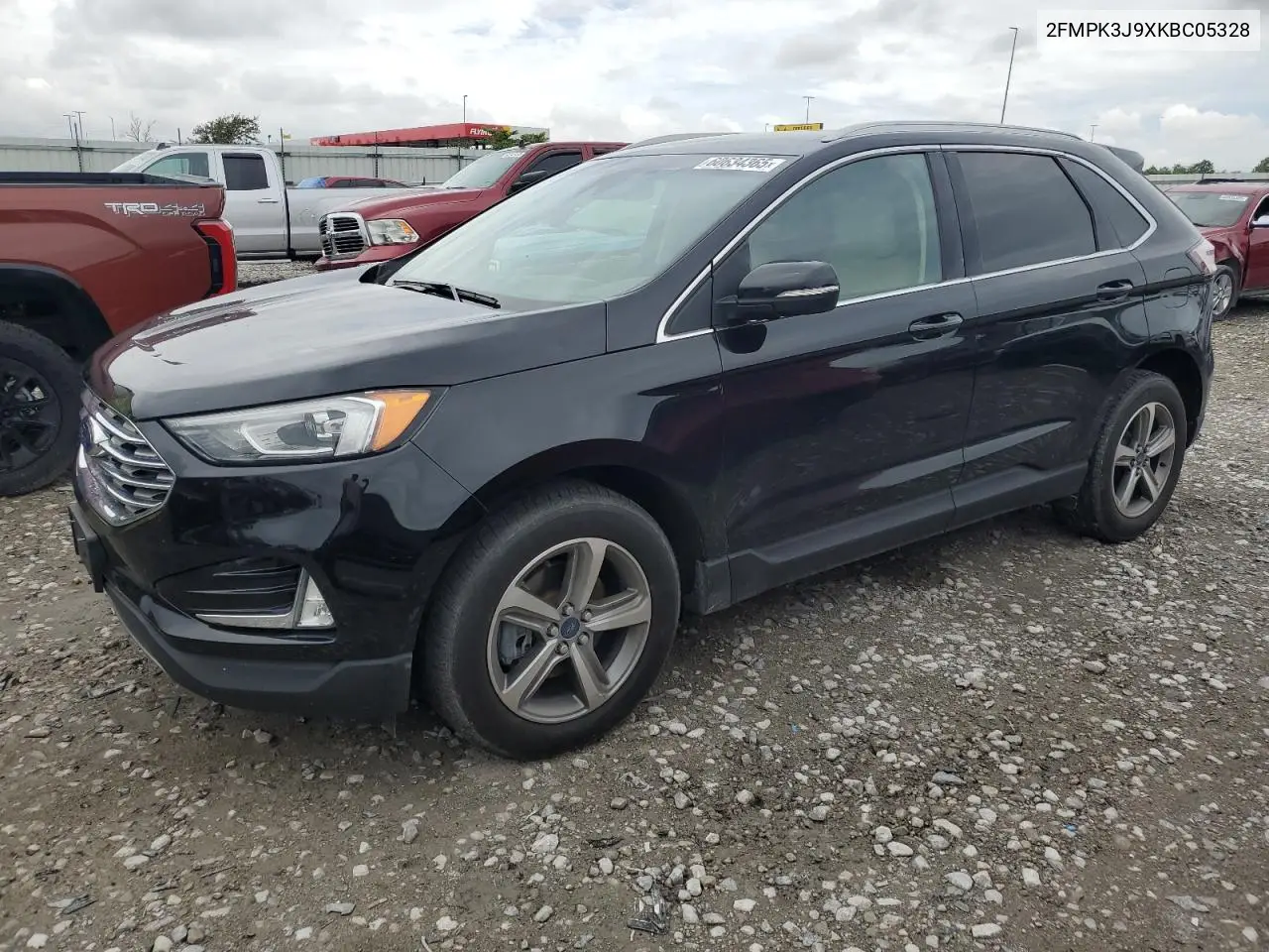 2019 Ford Edge Sel VIN: 2FMPK3J9XKBC05328 Lot: 60634365