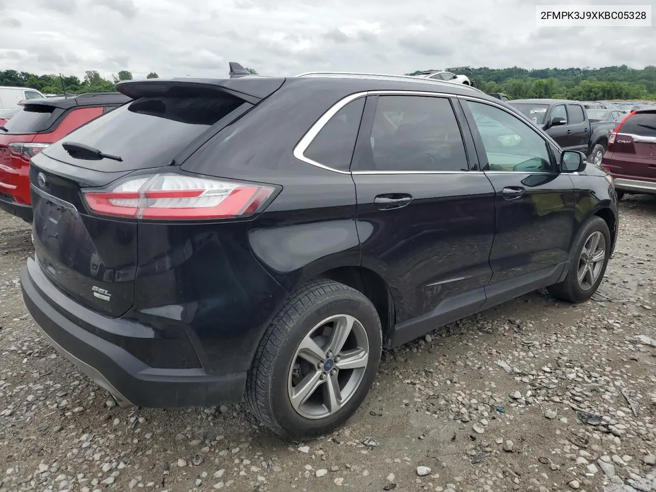2019 Ford Edge Sel VIN: 2FMPK3J9XKBC05328 Lot: 60634365