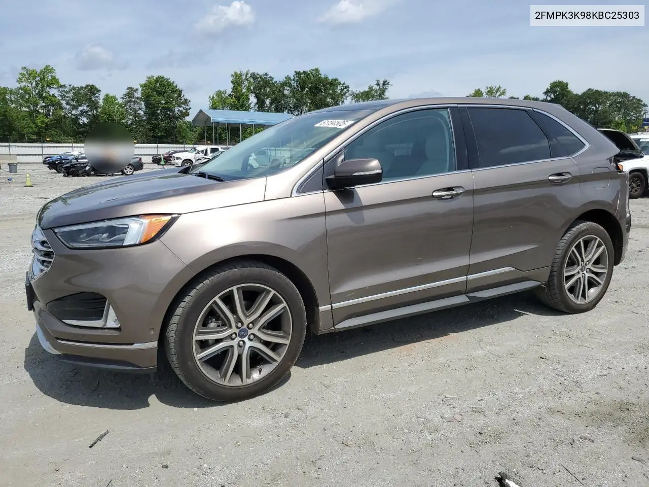 2fmpk3k98kbc25303 2FMPK3K98KBC25303 2019 Ford Edge Titanium