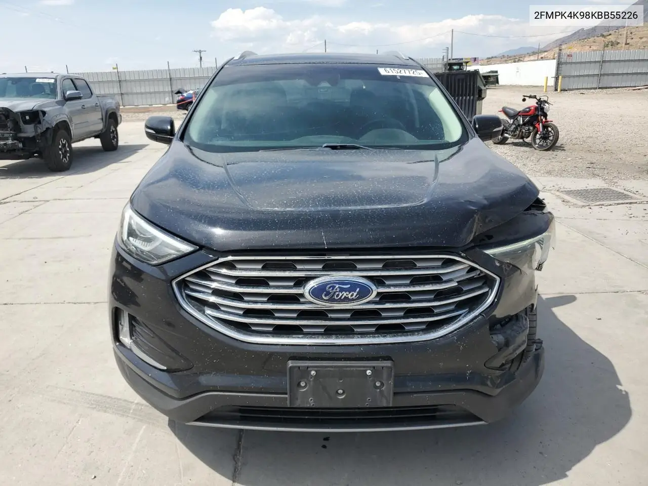 2019 Ford Edge Titanium VIN: 2FMPK4K98KBB55226 Lot: 61527725