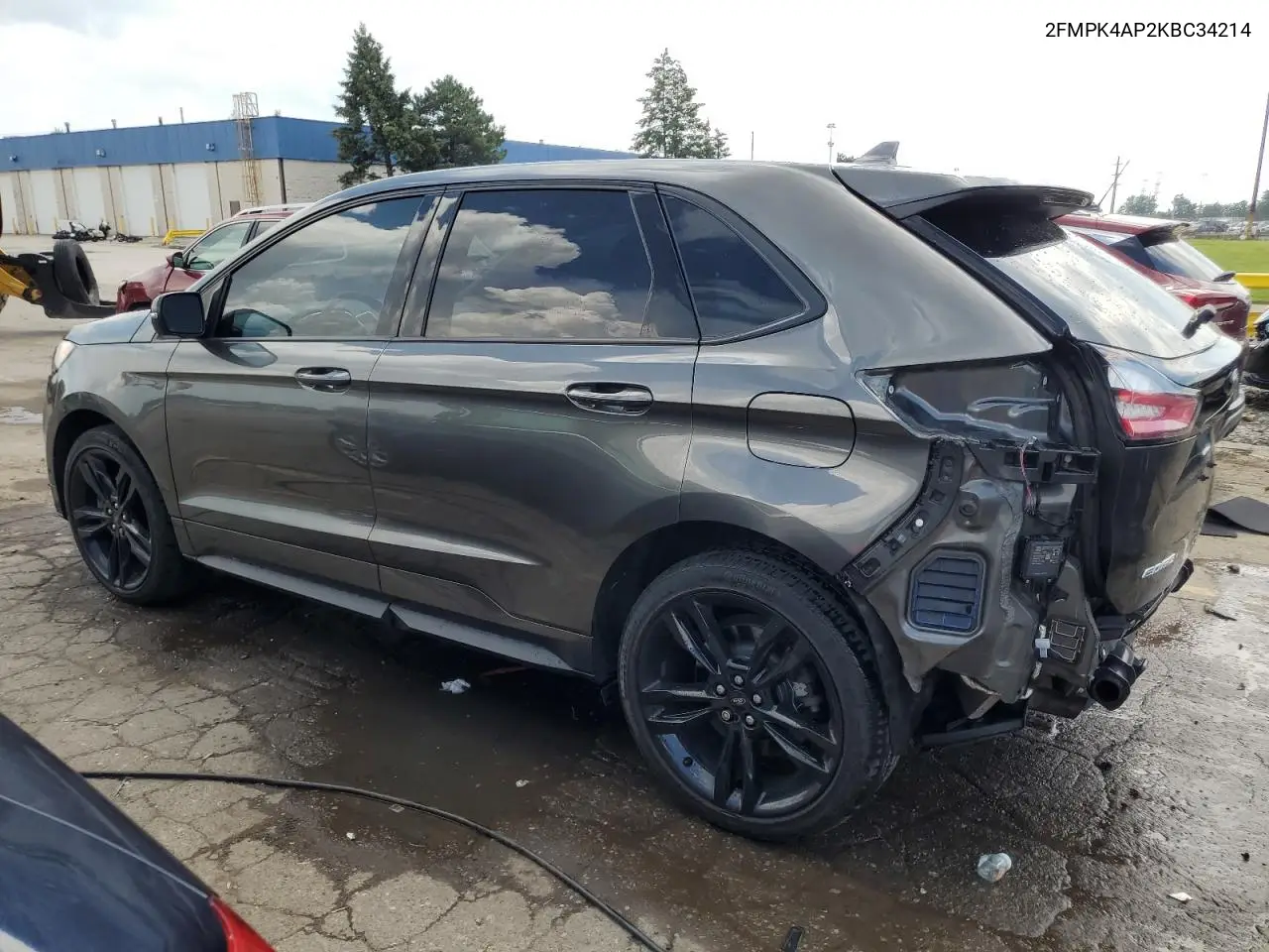2019 Ford Edge St VIN: 2FMPK4AP2KBC34214 Lot: 62480305