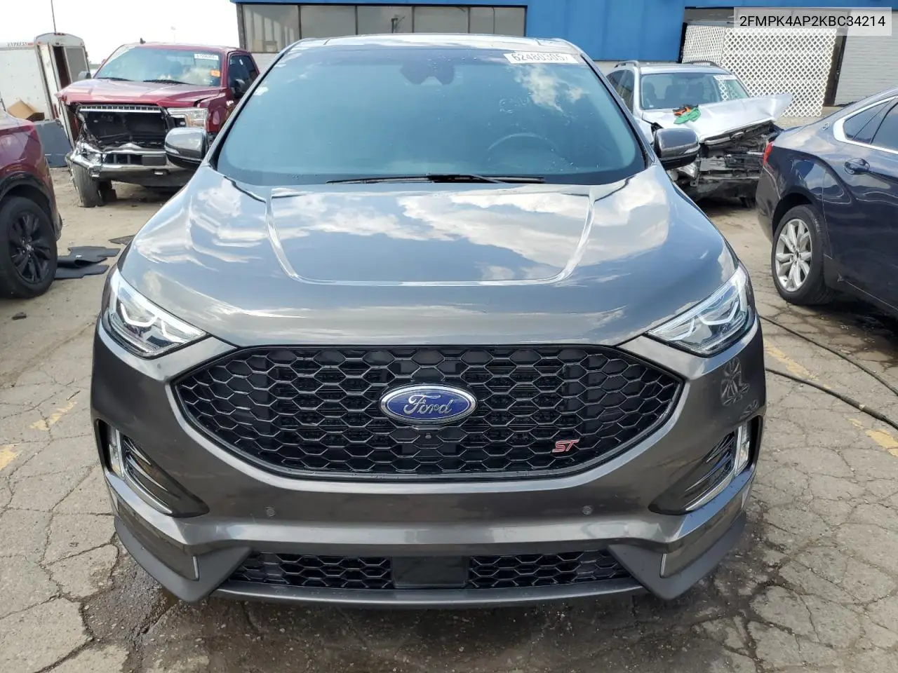 2019 Ford Edge St VIN: 2FMPK4AP2KBC34214 Lot: 62480305