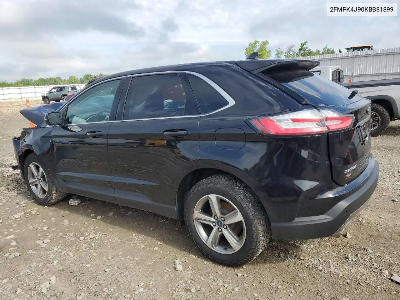 2019 Ford Edge Sel VIN: 2FMPK4J90KBB81899 Lot: 62491775
