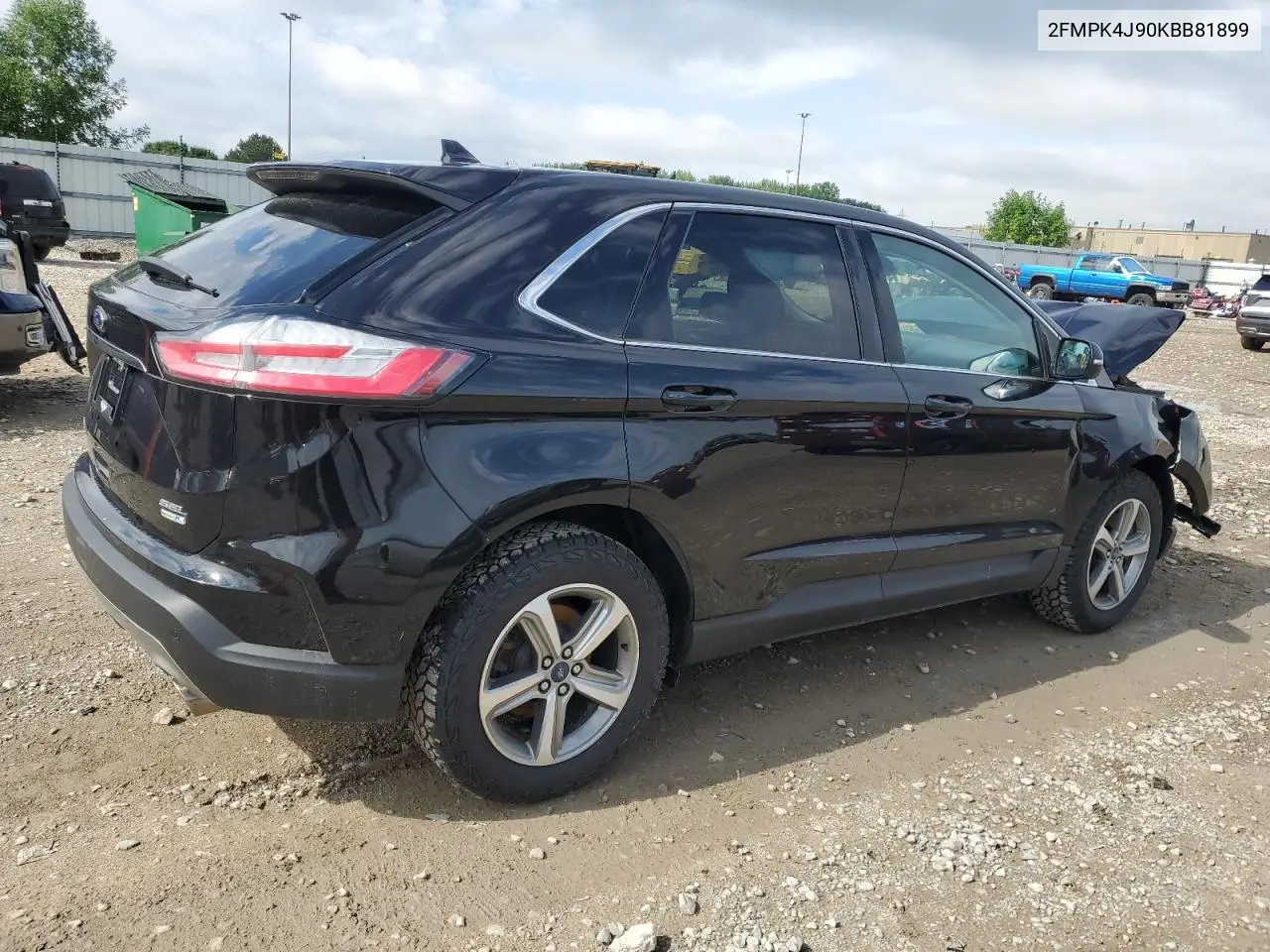 2019 Ford Edge Sel VIN: 2FMPK4J90KBB81899 Lot: 62491775