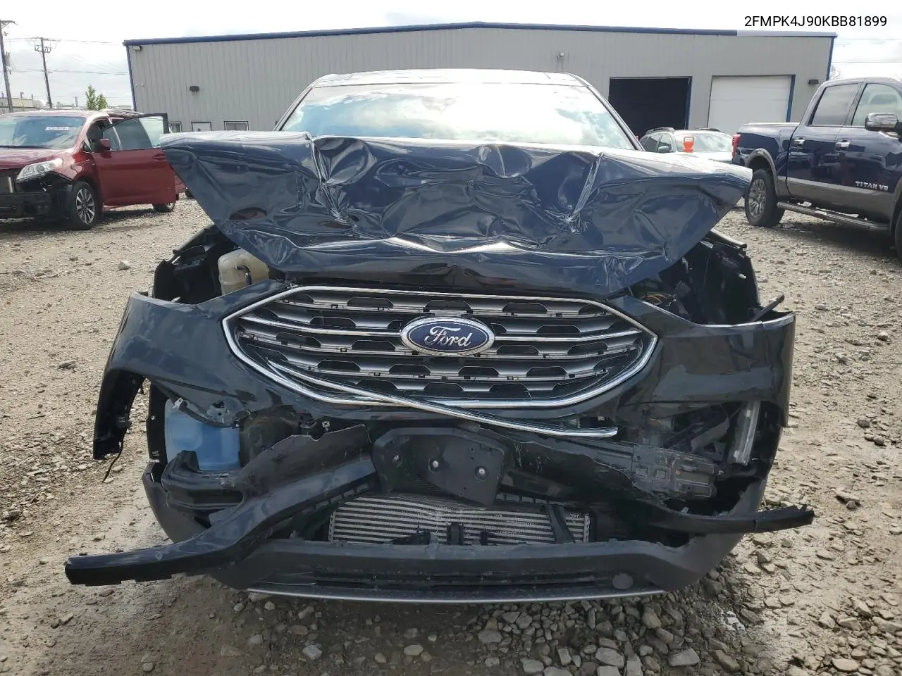 2019 Ford Edge Sel VIN: 2FMPK4J90KBB81899 Lot: 62491775