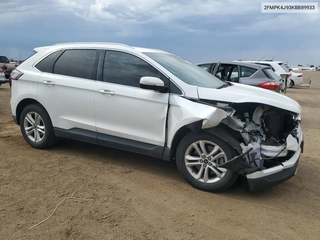 2019 Ford Edge Sel VIN: 2FMPK4J93KBB89933 Lot: 63232675