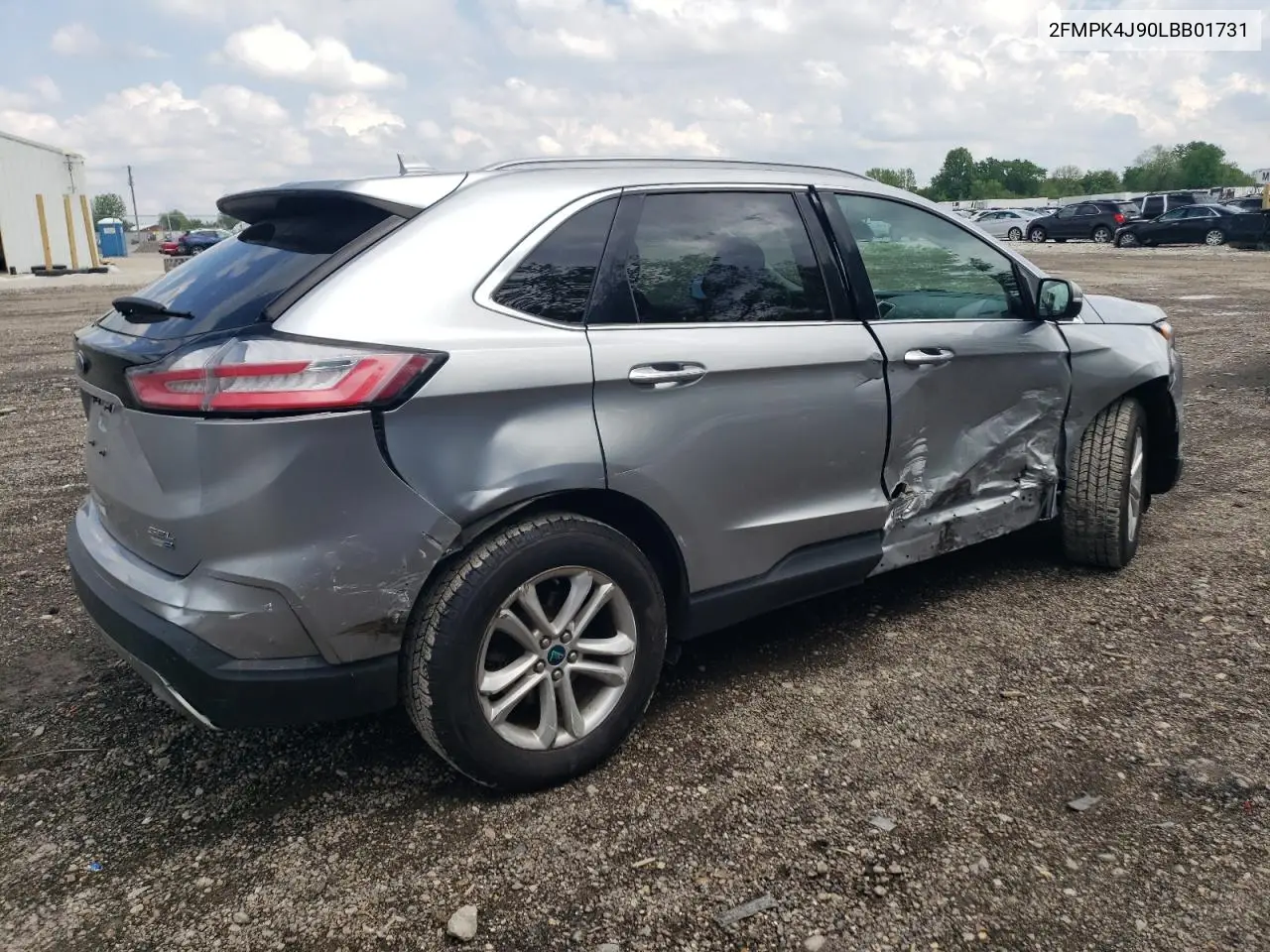 2020 Ford Edge Sel VIN: 2FMPK4J90LBB01731 Lot: 56919985