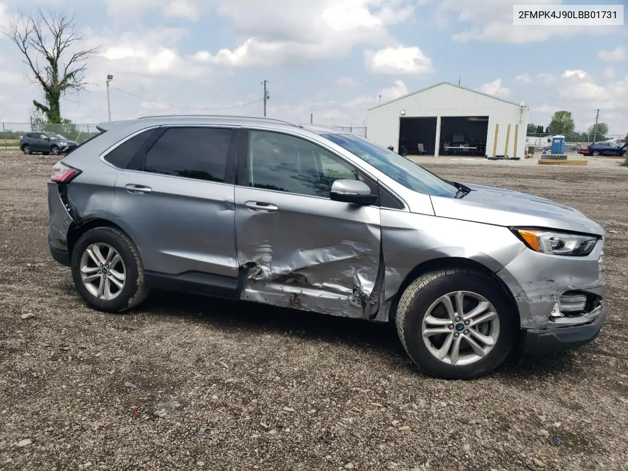2020 Ford Edge Sel VIN: 2FMPK4J90LBB01731 Lot: 56919985