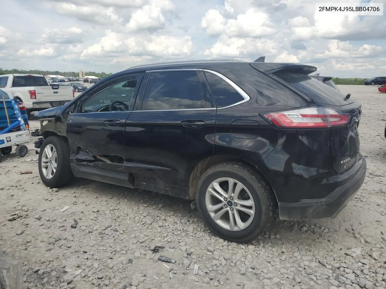 2fmpk4j95lbb04706 2FMPK4J95LBB04706 2020 Ford Edge Sel