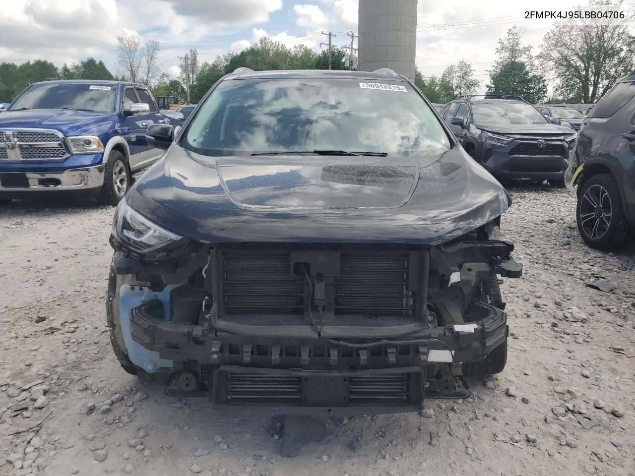 2fmpk4j95lbb04706 2FMPK4J95LBB04706 2020 Ford Edge Sel