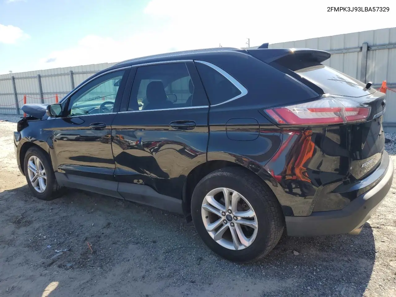 2020 Ford Edge Sel VIN: 2FMPK3J93LBA57329 Lot: 56996185