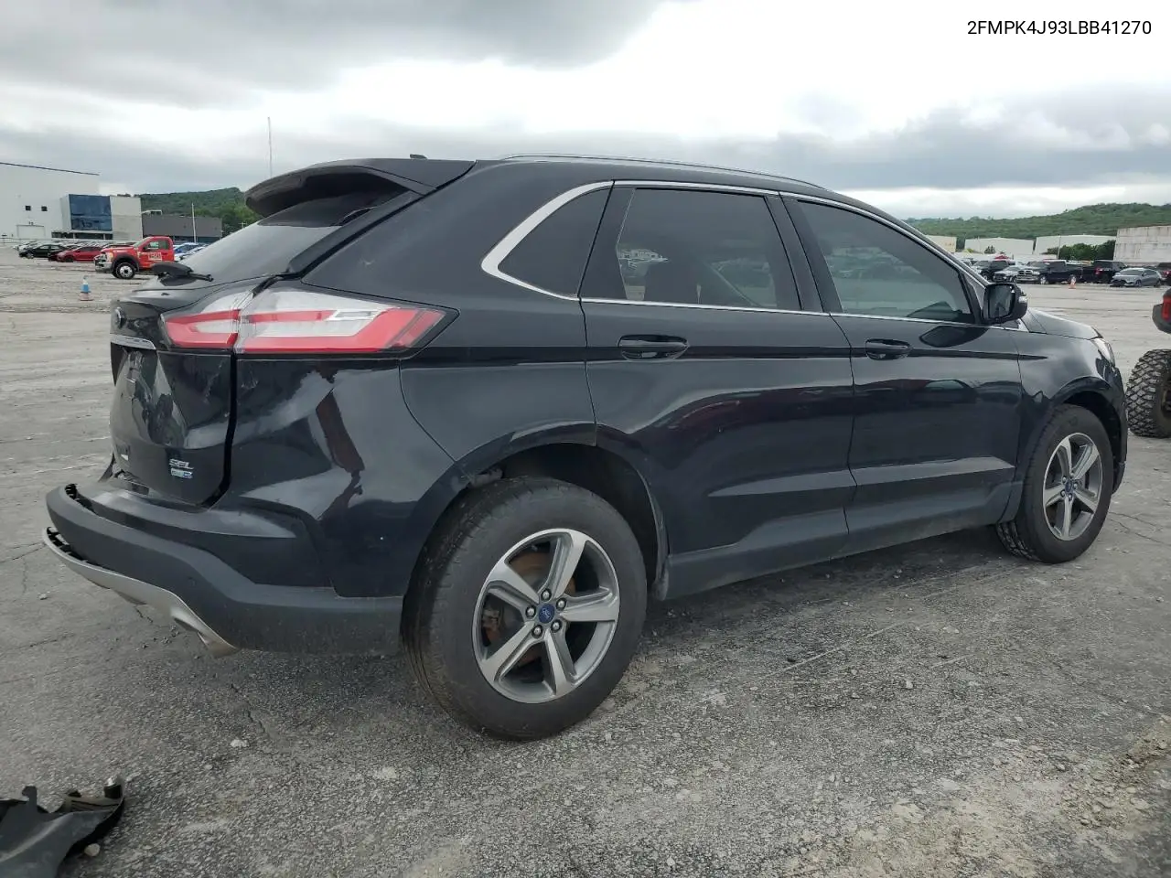 2020 Ford Edge Sel VIN: 2FMPK4J93LBB41270 Lot: 58816045