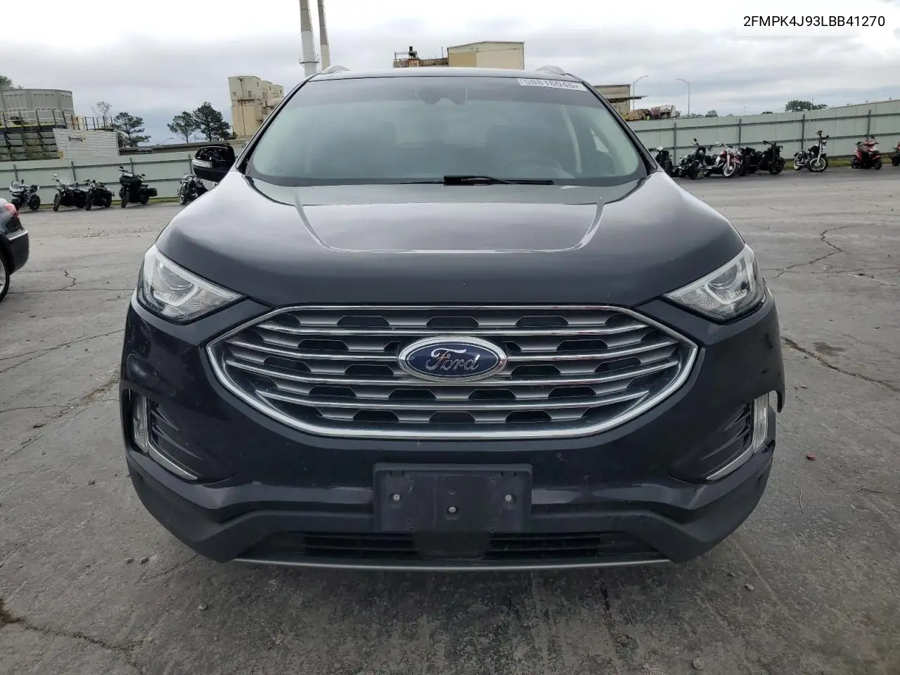 2020 Ford Edge Sel VIN: 2FMPK4J93LBB41270 Lot: 58816045
