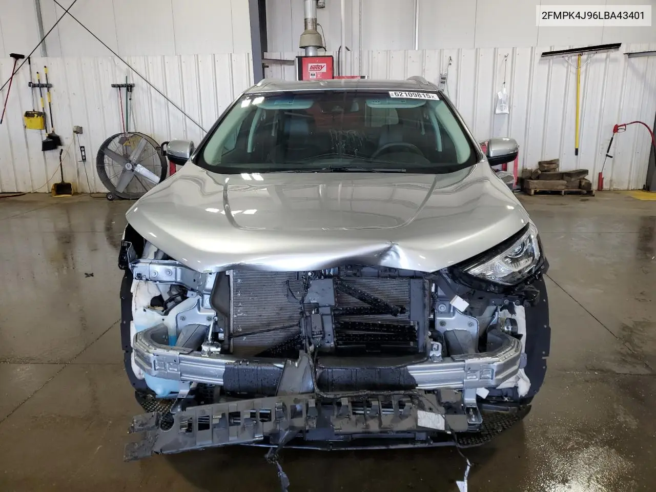 2020 Ford Edge Sel VIN: 2FMPK4J96LBA43401 Lot: 62109815
