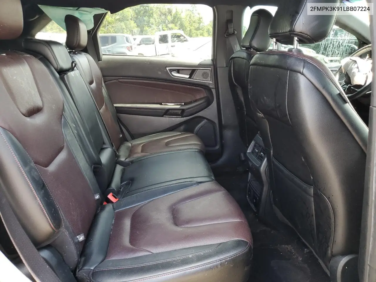 2020 Ford Edge Titanium VIN: 2FMPK3K91LBB07224 Lot: 62261225