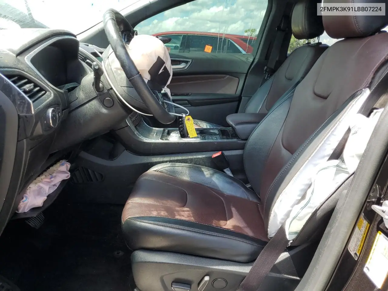 2020 Ford Edge Titanium VIN: 2FMPK3K91LBB07224 Lot: 62261225
