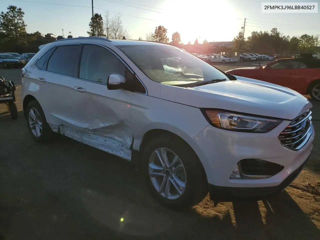 2020 Ford Edge Sel VIN: 2FMPK3J96LBB40527 Lot: 85461314