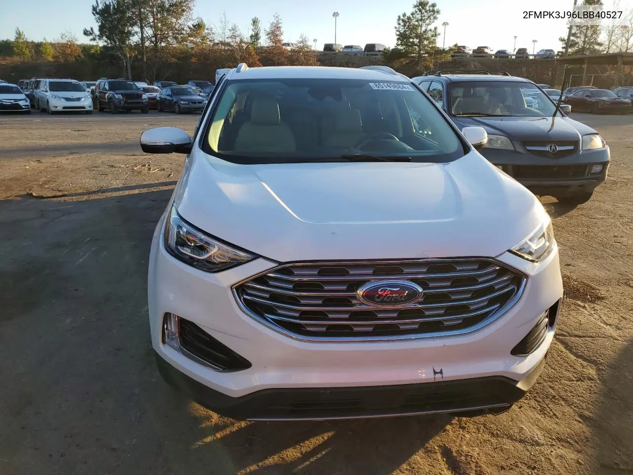 2020 Ford Edge Sel VIN: 2FMPK3J96LBB40527 Lot: 85461314